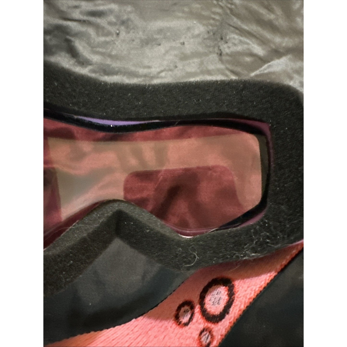 Bolle Girls Youth Pink Lens Snowboarding Ski Goggles Excellent Juniors 1Z02