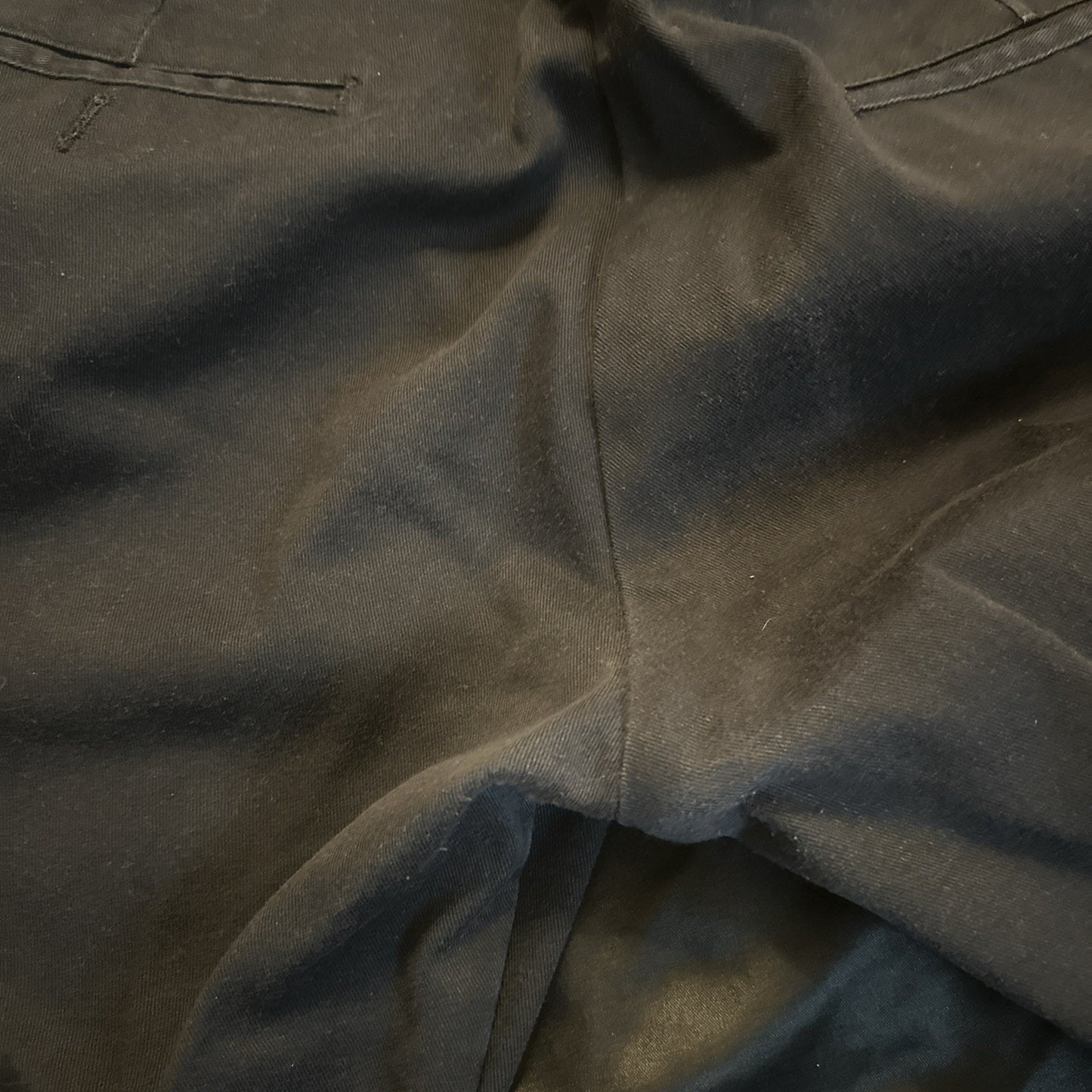 Dickies Black Chino Pants Mens 34x28 Cotton Blend Honduras Workwear 1B18