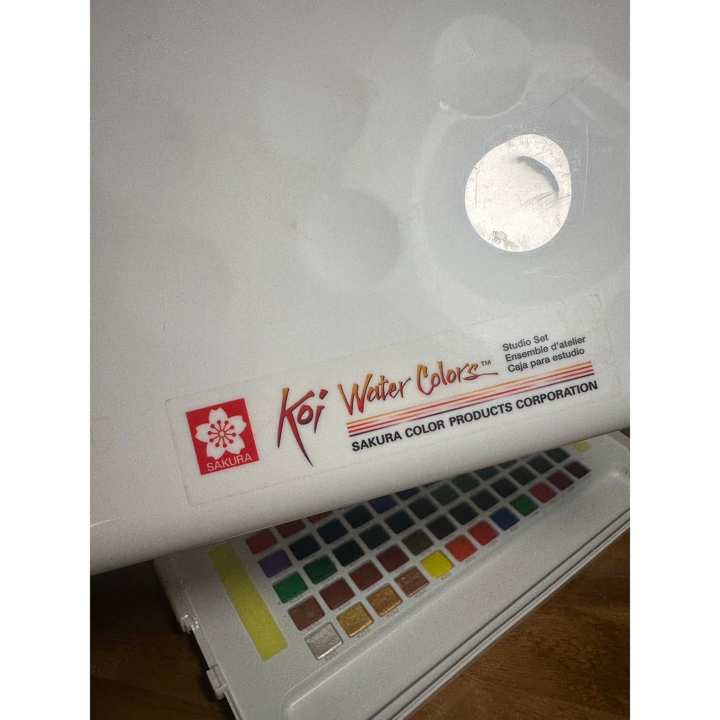 Sakura Koi Water Colors Travel Studio Set 72 Colors Pre-Owned NO BRUSHES | E7