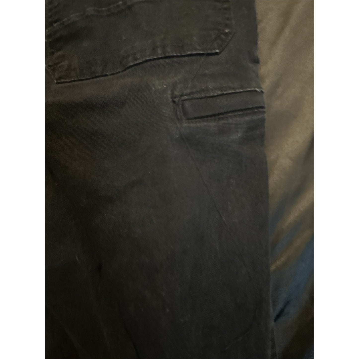 Weatherproof Vintage Black Denim Jeans Men's 38x34 Relaxed Fit Cargo 1C03