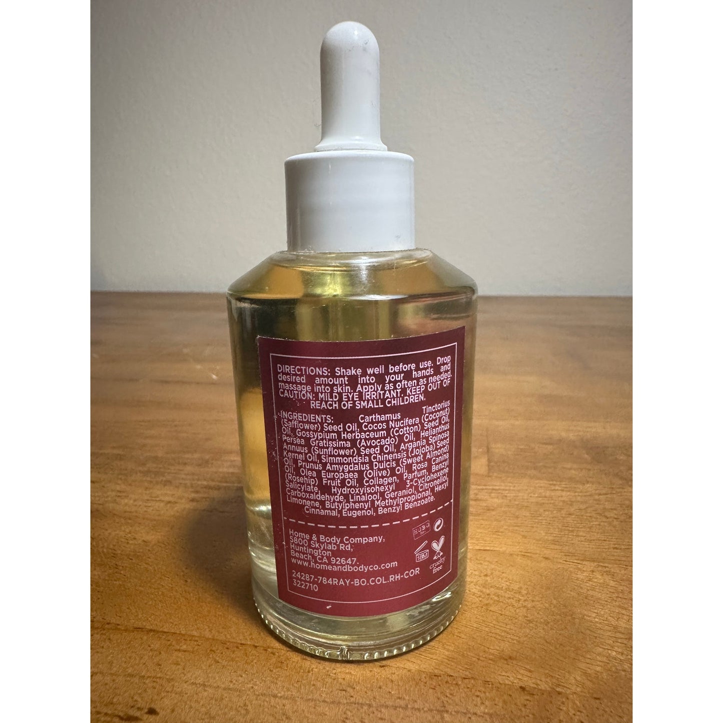 Coco Rose Anti-age Rosehip & Collagen Body Oil 4 fl oz Ray Routine NEW | E8