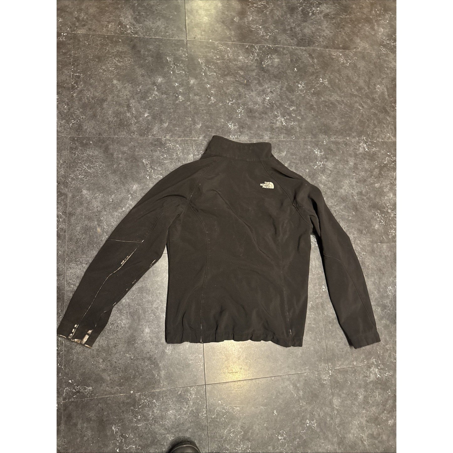 Women's The North Face Soft shell Jacket Size L Broken Zipper Wear C6