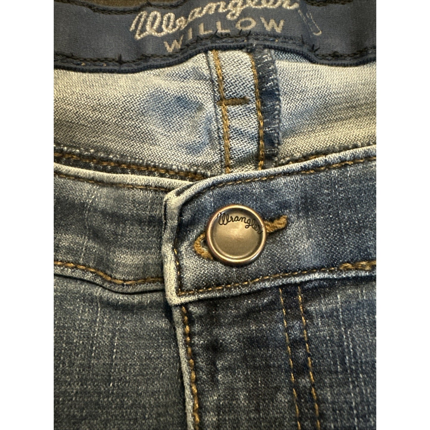 Wrangler Willow Bootcut Denim Jeans Women's 32x32 Stretch Rodeo Cowgirl 1C04