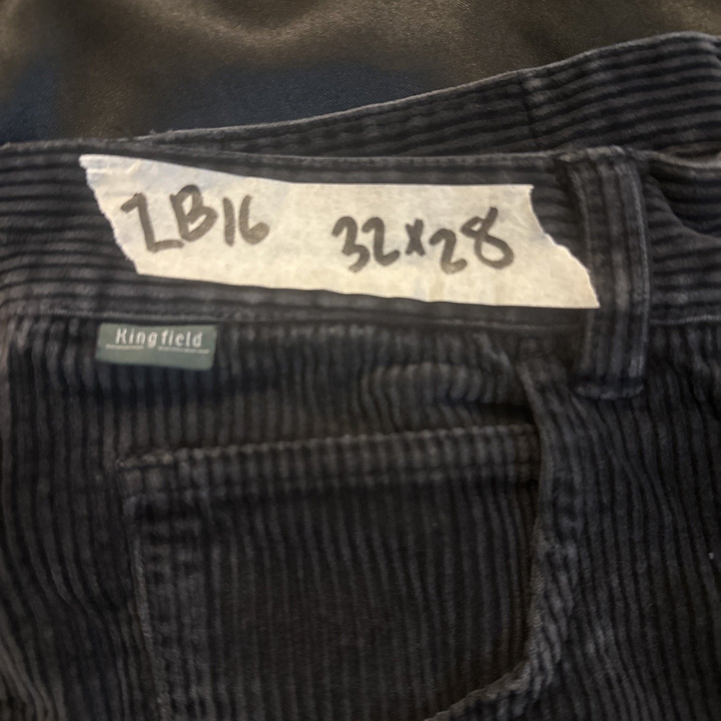 Vtg Kingfield Field Gear Cotton Corduroy Pants Mens 32x28 Good 1B16