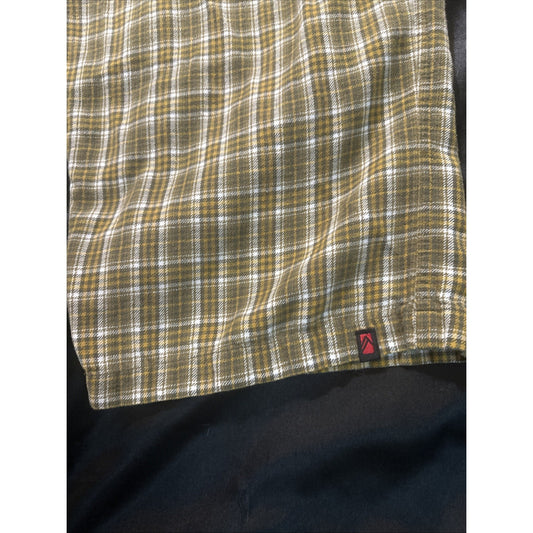 Alpine Design Mens XL Plaid Pajamas 100% Cotton Pockets High Quality 1D04