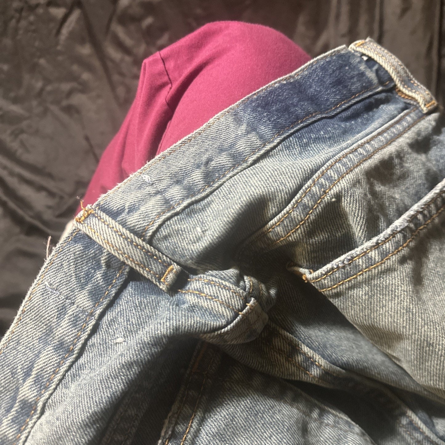 BDG Vintage Slim Fit Men’s Denim Blue Jeans 34/32 Mexico 100% Cotton Distress