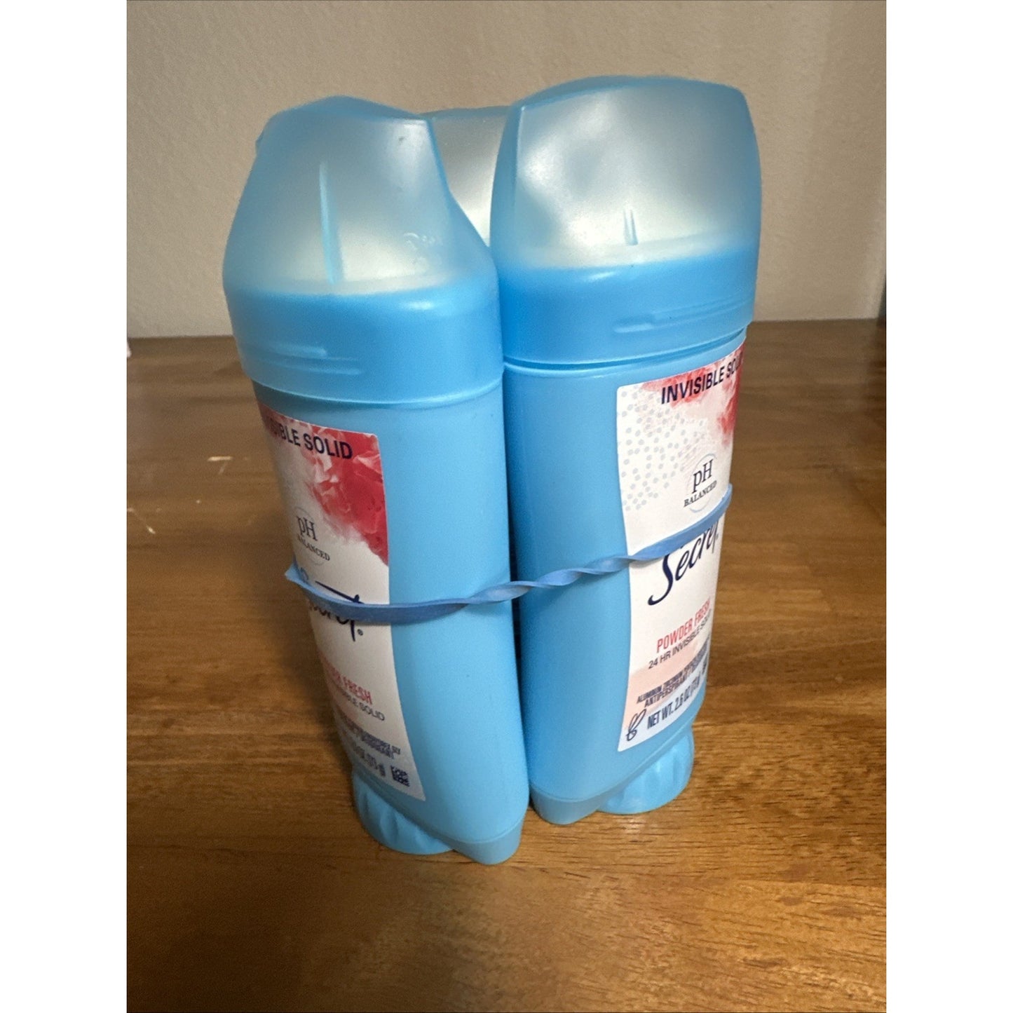 3-Pack Secret PH Balanced Powder Fresh Anti-Perspirint Invisible 2.6oz each AA