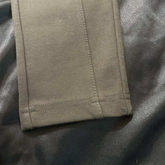 NWT Zara Leggings Olive Green Women S Gold Button Embellishments High Rise 1B02