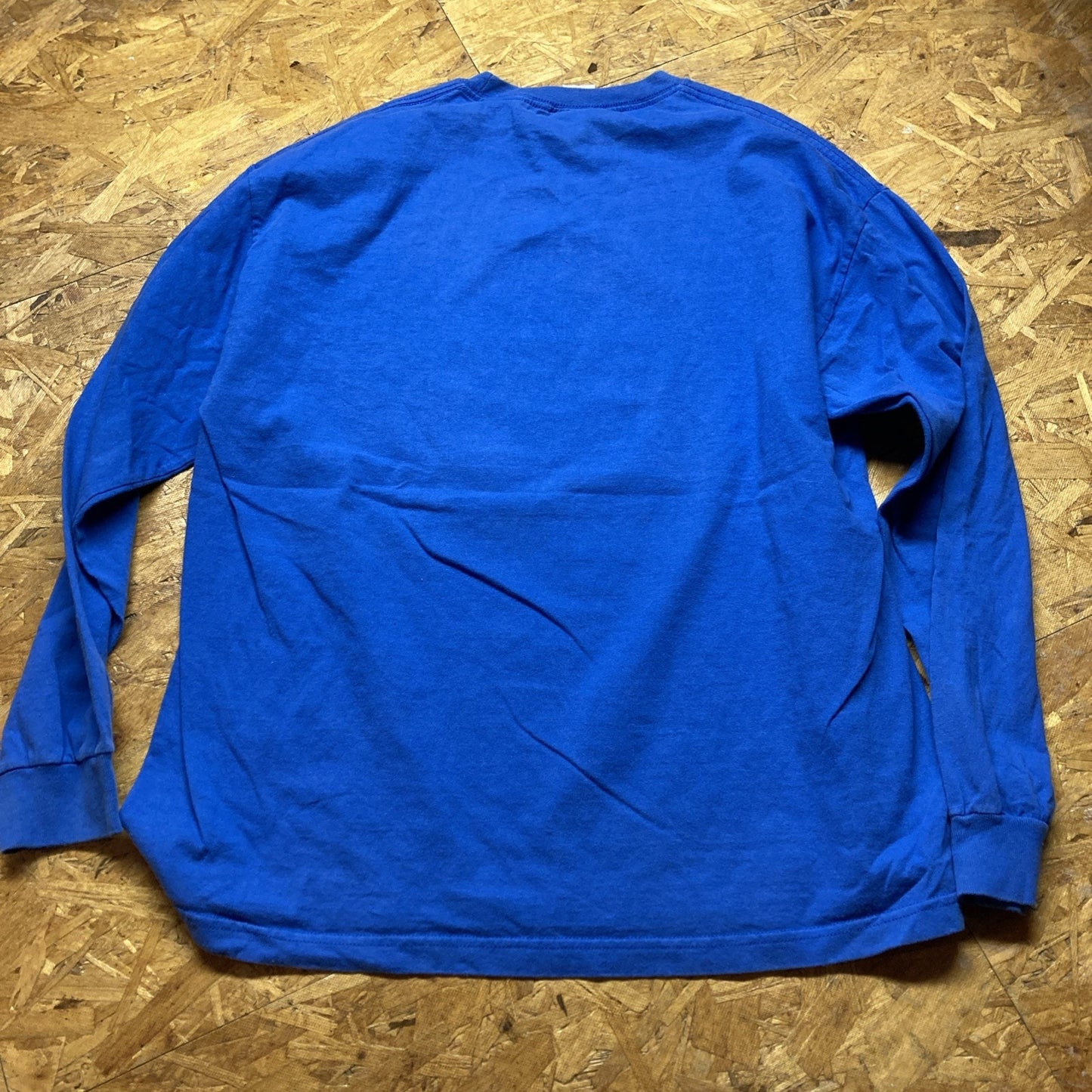 Vtg y2k Chicks Dig Me Humor T-Shirt XL Blue Long Sleeve Funny Dirty Joke A11