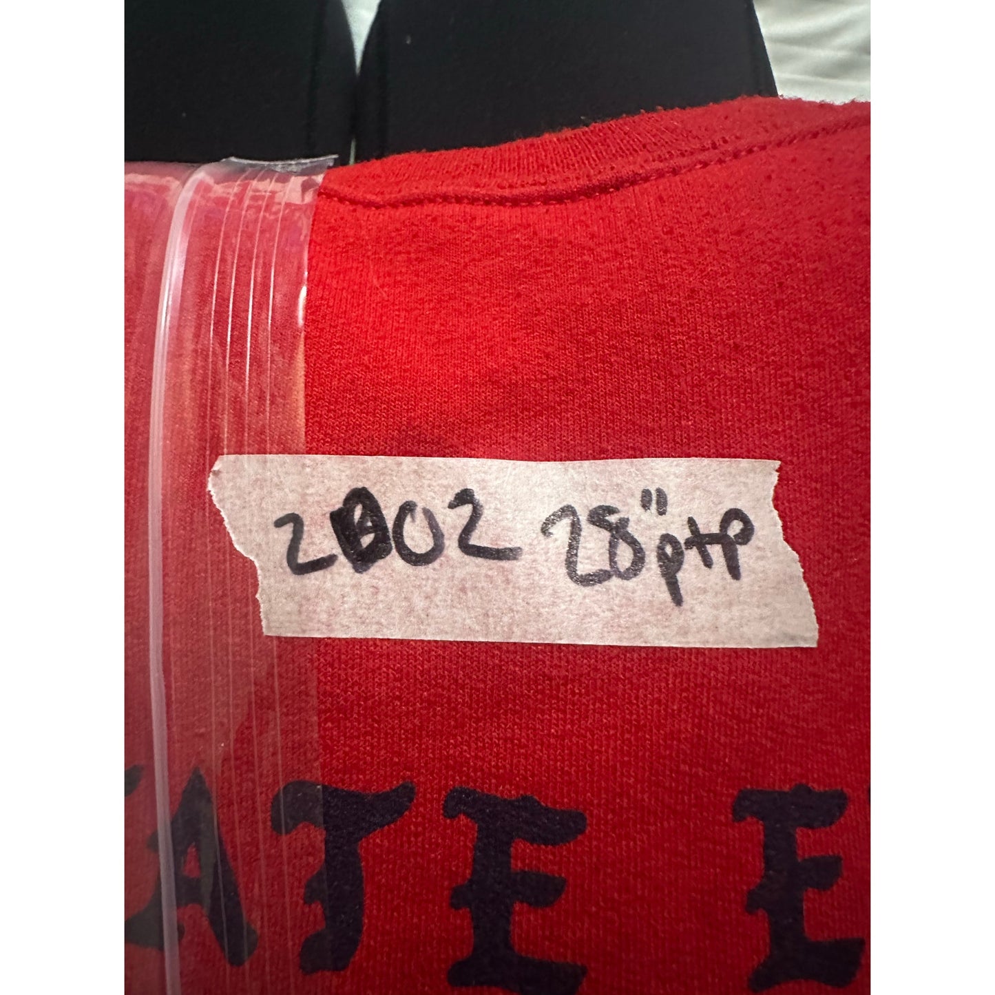 Vtg Jerzees 2XL "Private Energy" Oversize Red Pullover Sweatshirt Super Sweats