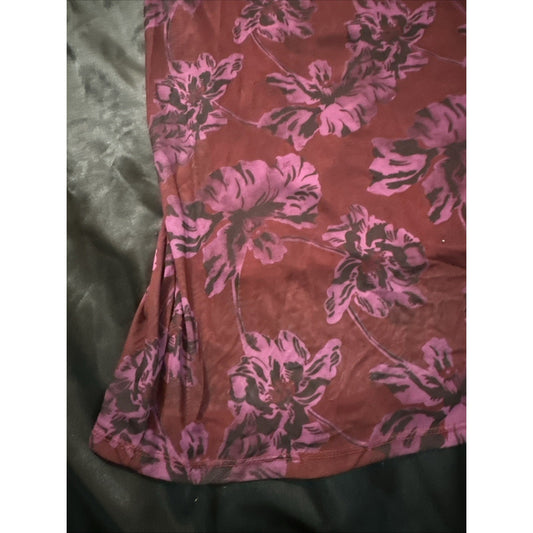 SEE-IOU Dress Size L Maroon Purple Europe BRAND NEW With TAGS $57 Retail 1C14
