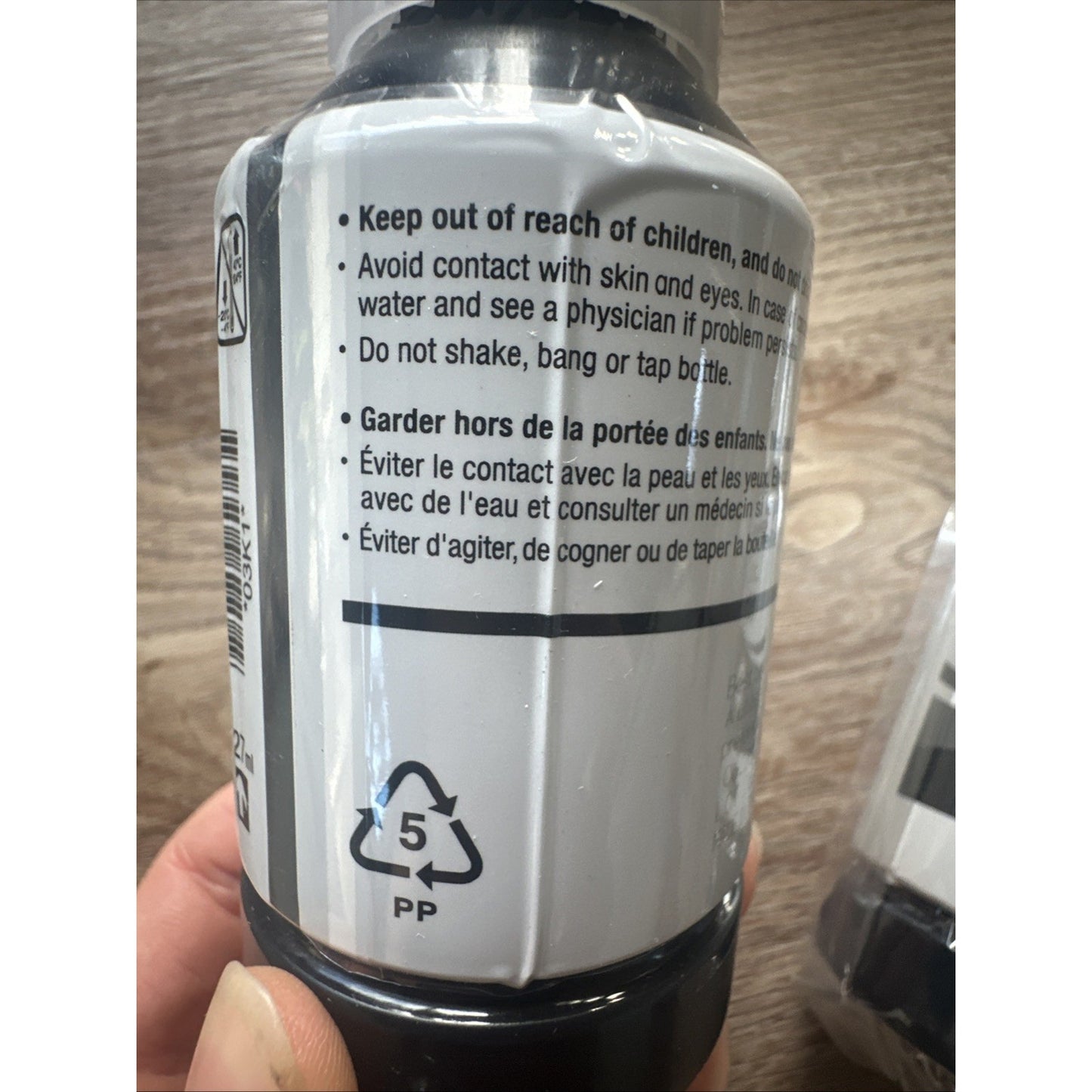 2-Pack Epson 502 Ink Bottle Genuine Ecotank Black AA