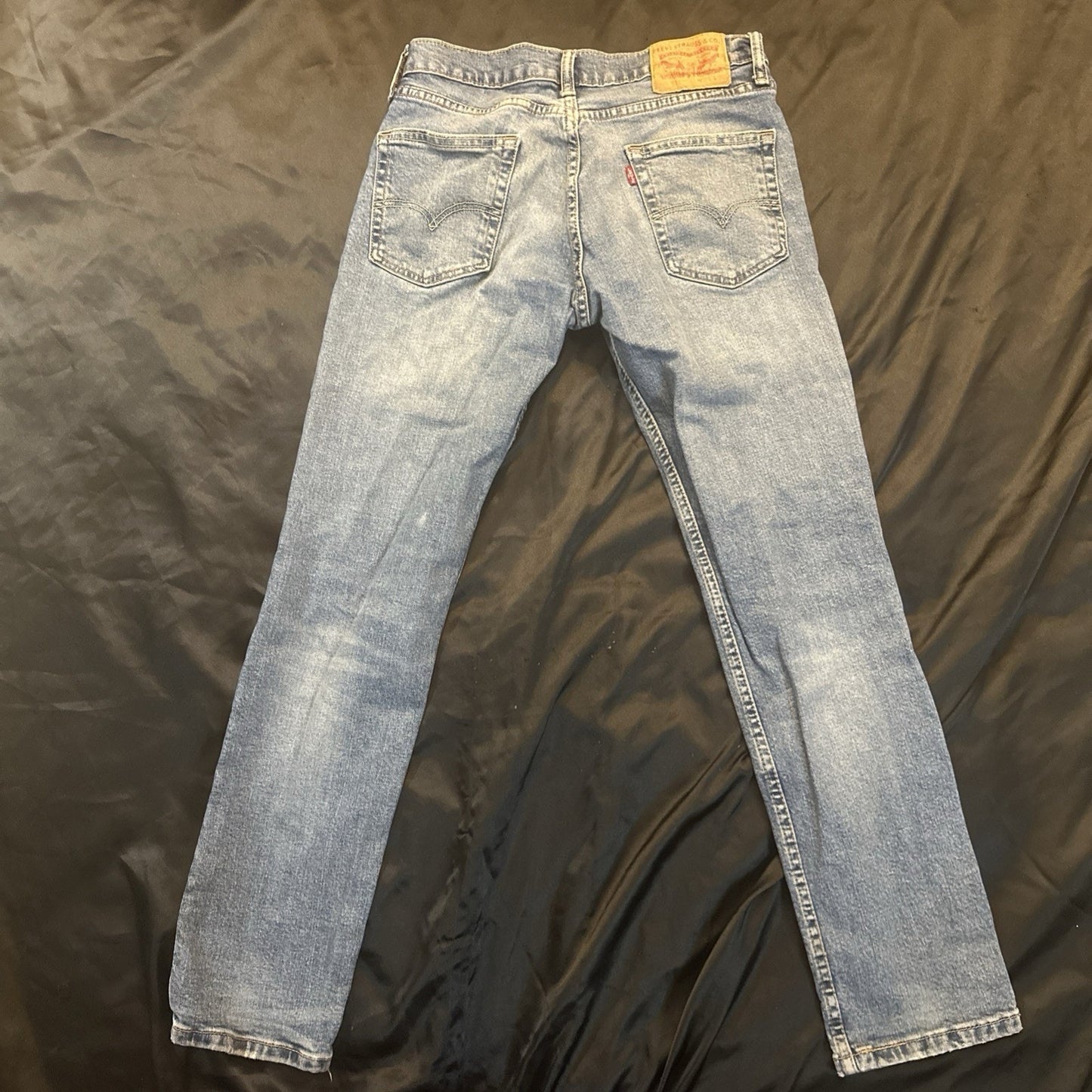 Levi's 511 Blue Denim Jeans Lightwash Mens 31x30 Egypt Straight Leg Slim 1B15