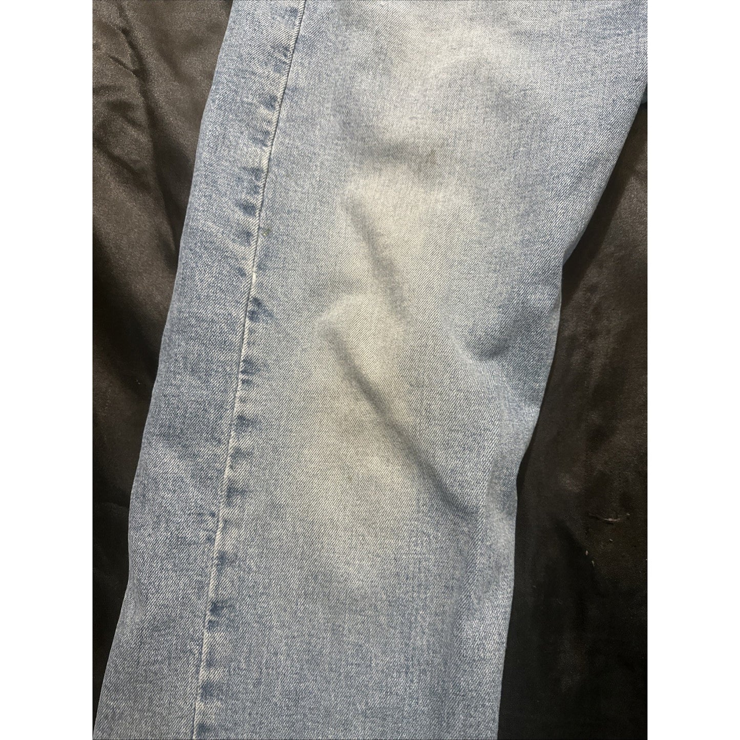 Levi's 505 Mens 36x32 Blue Denim Jeans Lightwash Cotton 1D08