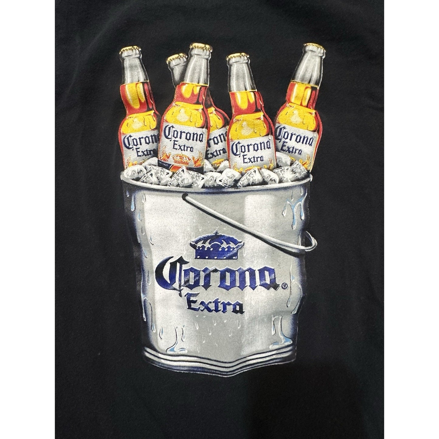 Corona Extra Shirt Black T Shirt Official Size M Men’s Beer Tee Short Sleeve M