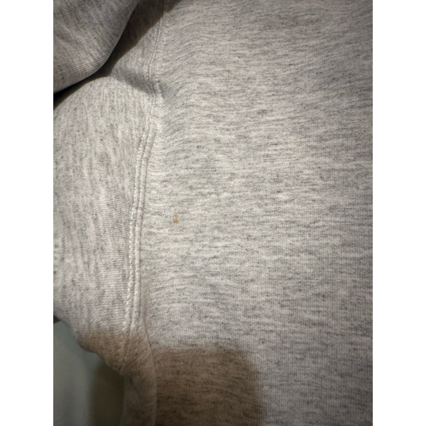 Vtg Dodger Iowa Hawkeyes Pullover Sweatshirt Size L Gray Navy Blue Ringer USA