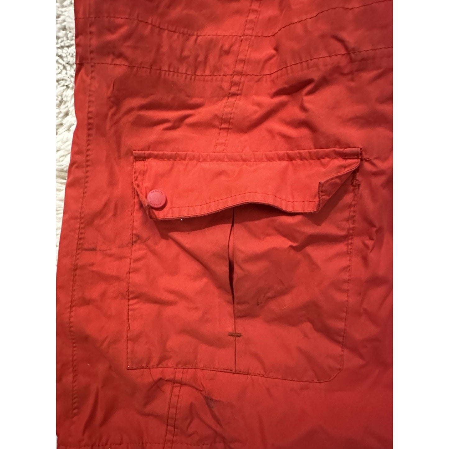 Regatta Great Outdoors Red Full Zip All Weather Jacket Women UK 10 US 6 PTP 20”