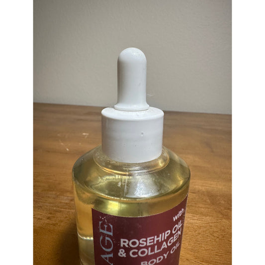 Coco Rose Anti-age Rosehip & Collagen Body Oil 4 fl oz Ray Routine NEW | E8