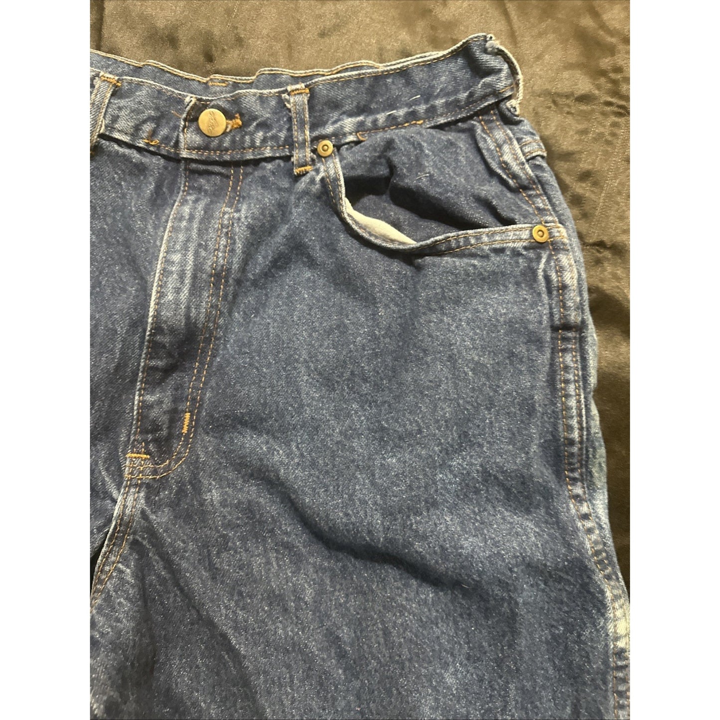 Chic Blue Denim Jeans Women's 30x28 2 Identical Pairs Y2K 1C21