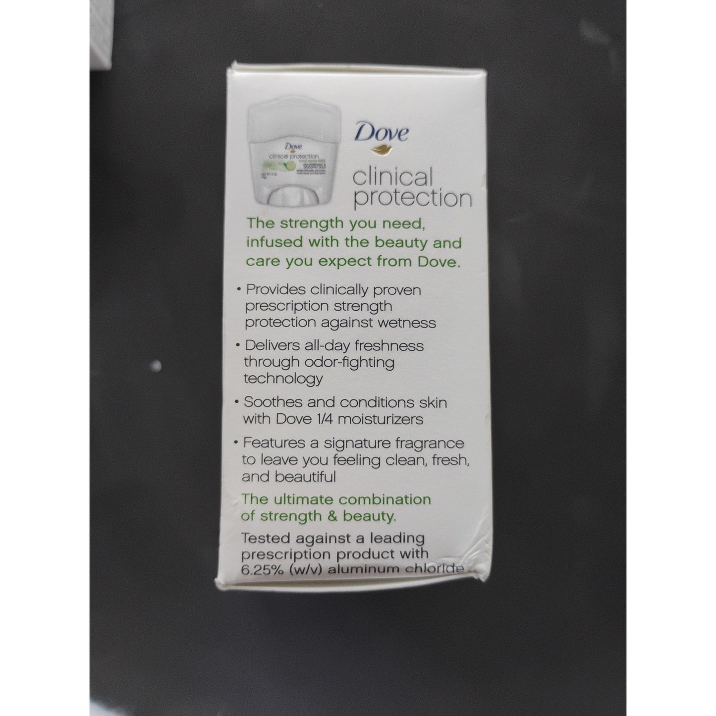 2-Pack Dove Clinical Protection Deodorant Cool Essentials 48 Hour Protection E3