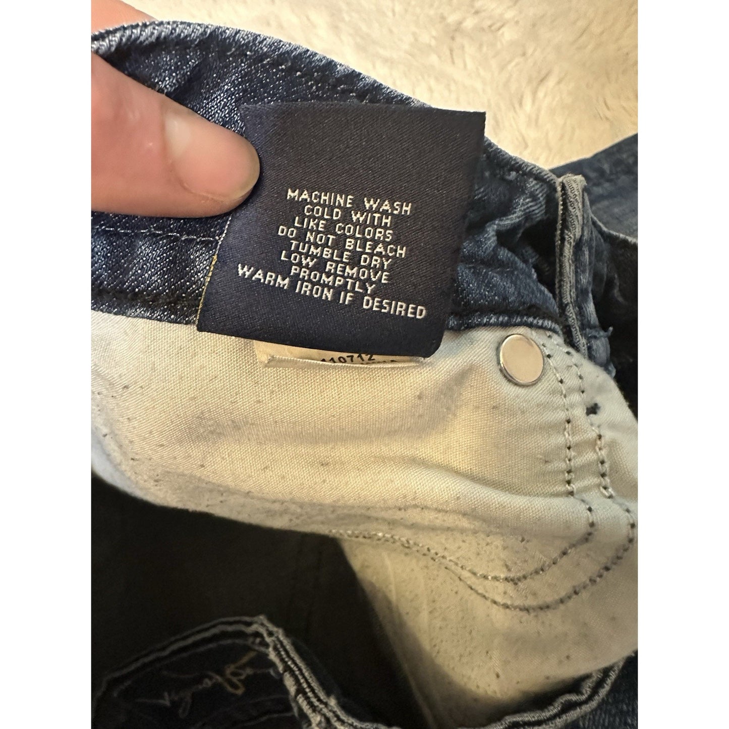 Vigoss Studio Women’s Denim Blue Jeans P20876 Size 5/6 28x32 NY Bootcut Y2K