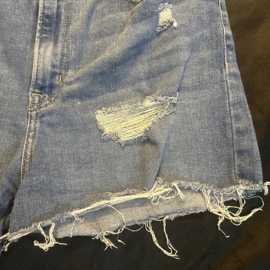Levi's Authentic High Rise Cutoff Shorts Women's Regular-30 Cotton Blend 1B20