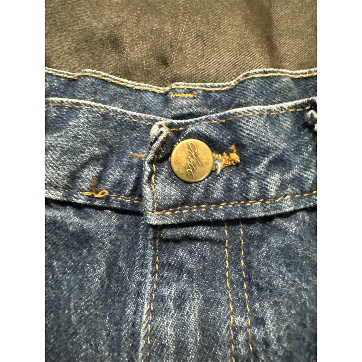 Chic Blue Denim Jeans Women's 30x28 2 Identical Pairs Y2K 1C21