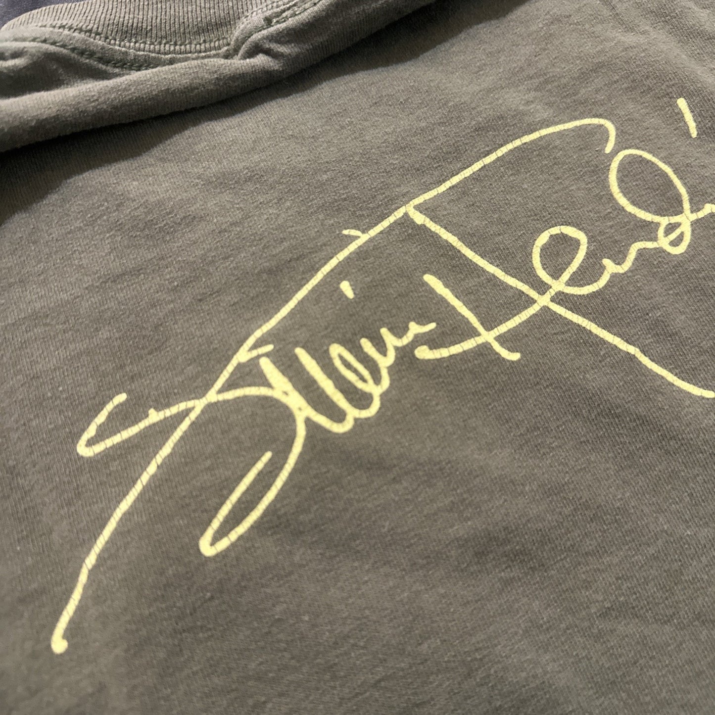 Zion Rootswear T Shirt Jimmie Hendrix Olive Green Mens XL Tee 1A29