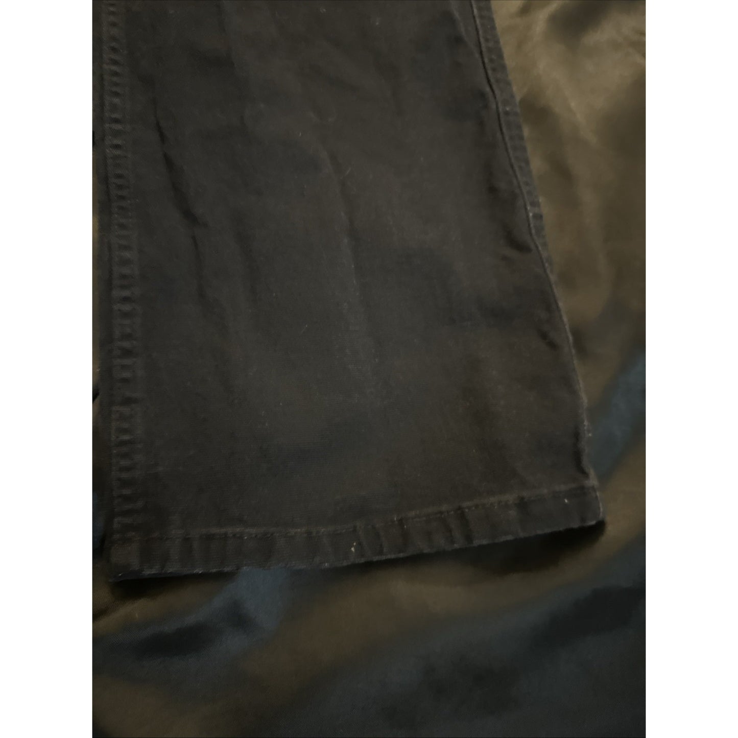 Weatherproof Vintage Black Denim Jeans Men's 38x34 Relaxed Fit Cargo 1C03