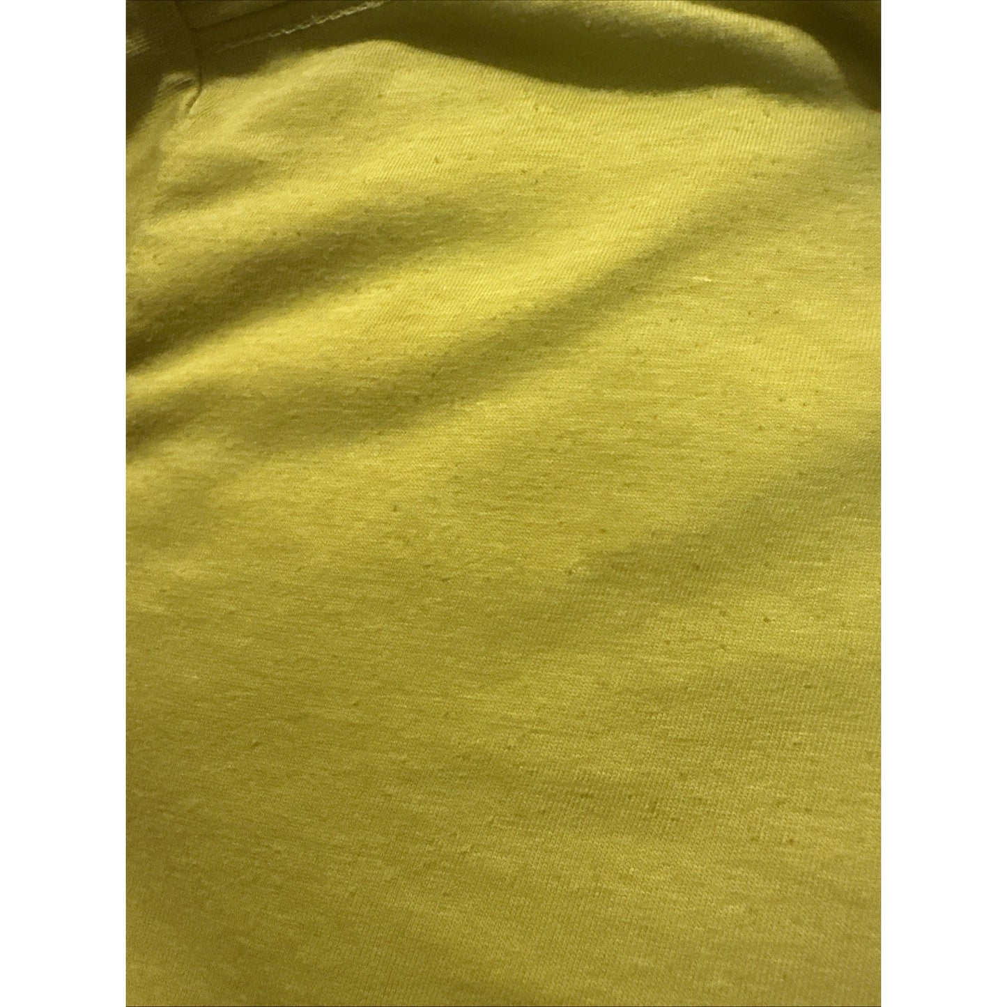 Nike Dri-fit Mustard Yellow T-Shirt Size S Tee Activewear 21" PTP Mens 1D03