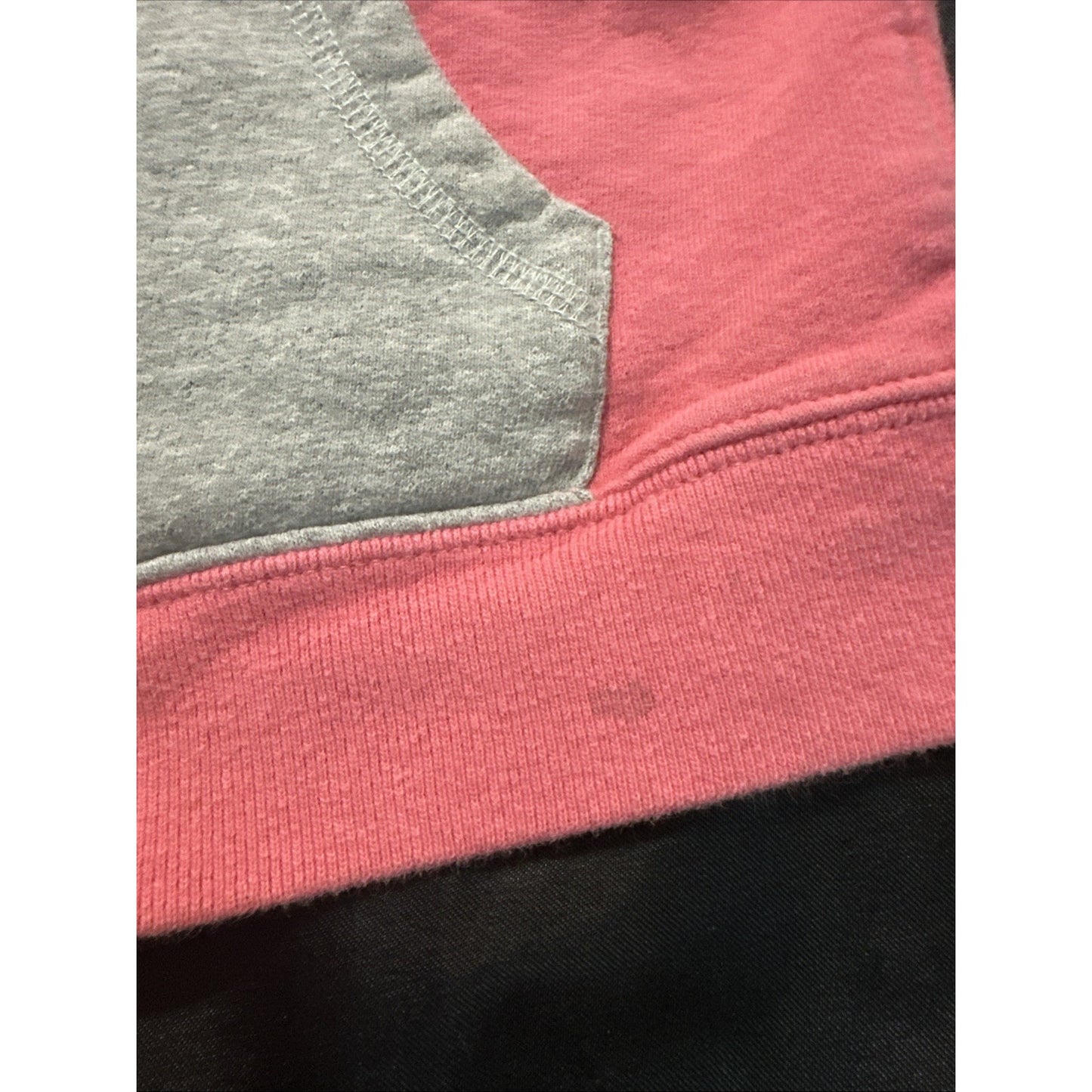 The North Face Toddler Size 5 Full Zip Jacket Pink/Gray Cotton Blend 1D12