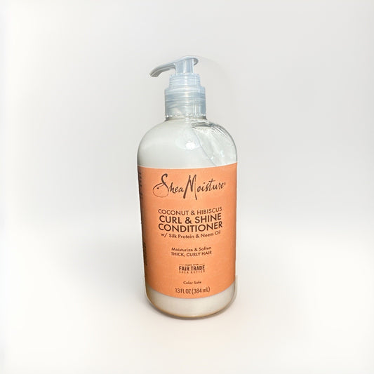 Curl & Shine Conditioner, Coconut & Hibiscus, 13 fl oz (384 ml)