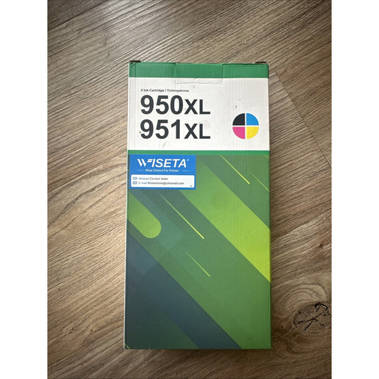 Wiseta Compatible 950XL 951XL Ink Cartridge Expiration 2028 AA