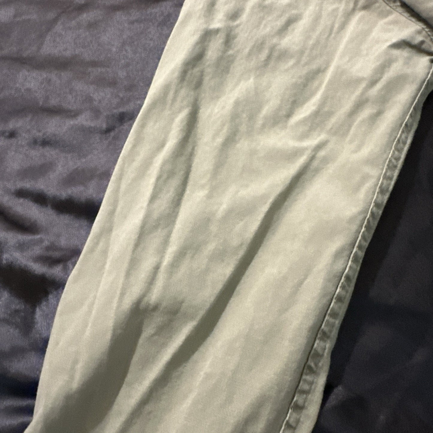 Wrangler Casual Button Down Long Sleeve Shirt 25" PTP Mens L Green Cotton 1A07