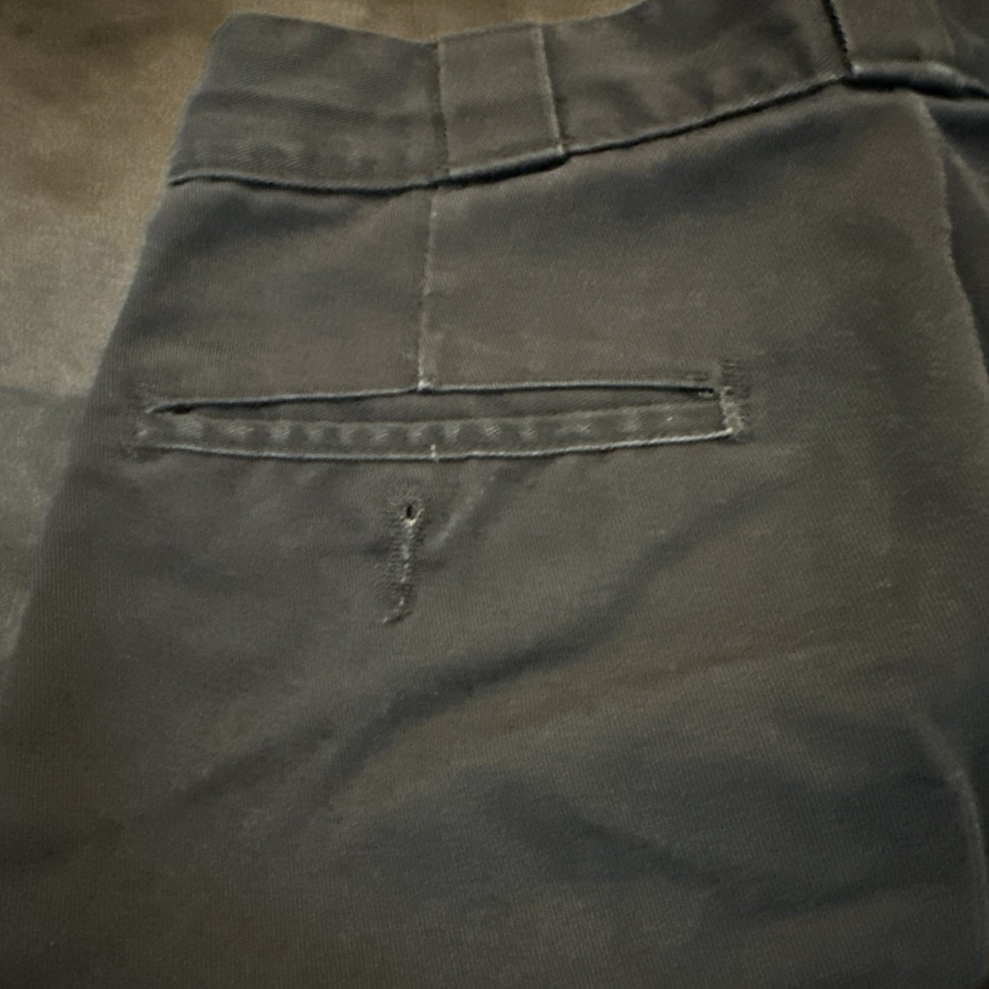 Original Fit Dickies 874 Black Pants Y2K Streetwear Classic Fit Cotton 1B10