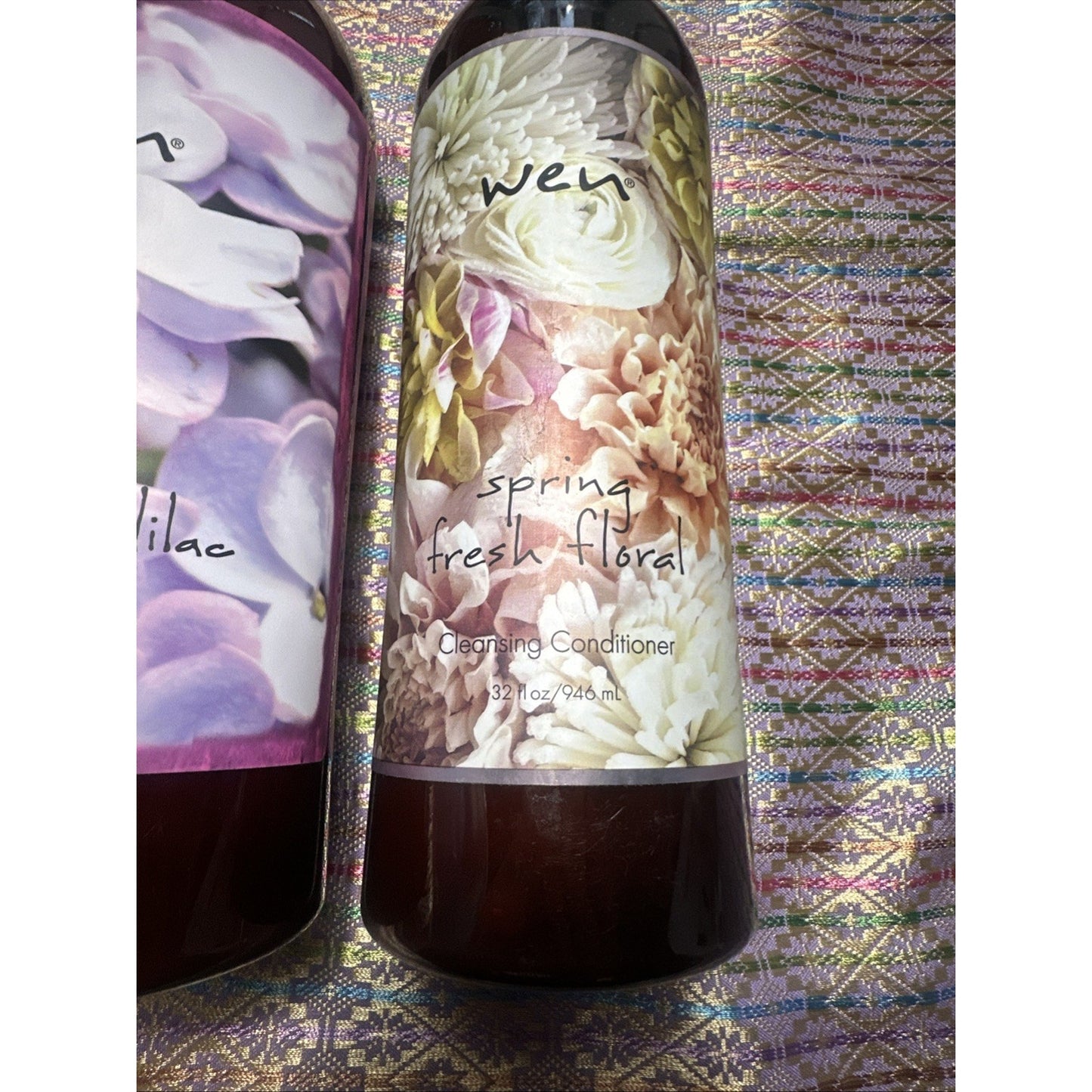 2-Pack Wen Cleansing Conditoner Spring Honey Lilac Spring Floral 64 oz total Z1