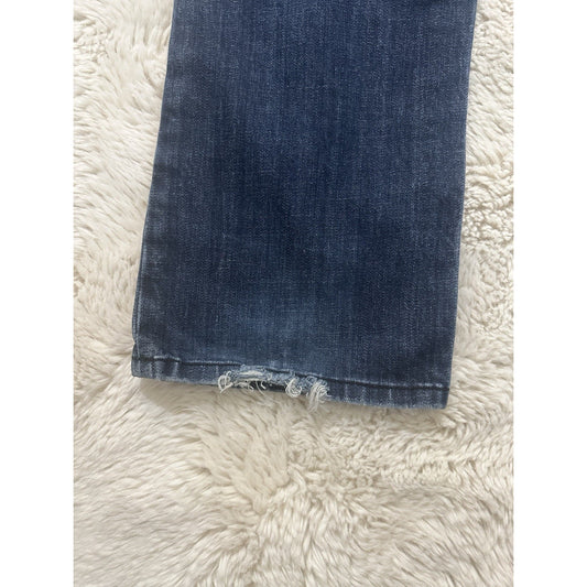 Vigoss Studio Women’s Denim Blue Jeans P20876 Size 5/6 28x32 NY Bootcut Y2K