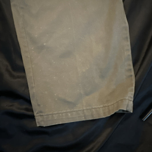 Vtg Timber Creek Wrangler Mens 40x29 Perfect Fit 100% Cotton Chino Green 1B27