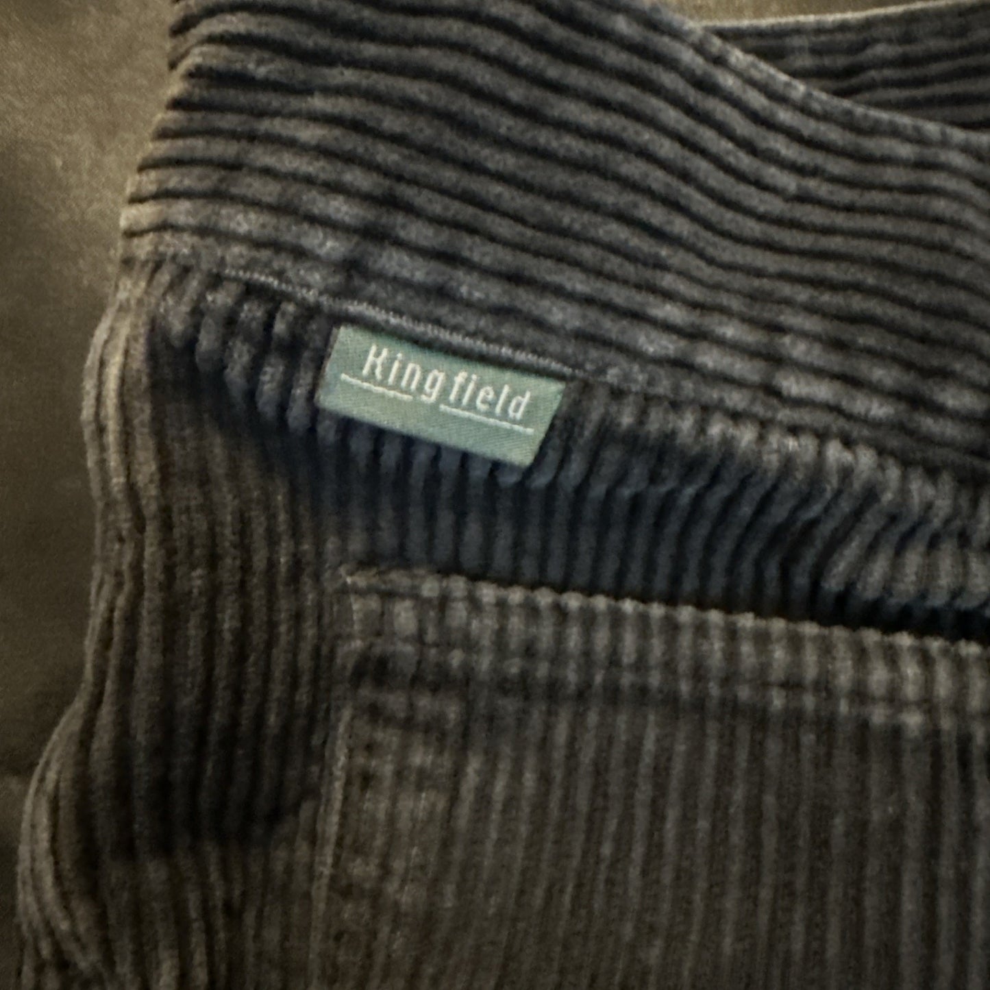 Vtg Kingfield Field Gear Cotton Corduroy Pants Mens 32x28 Good 1B16