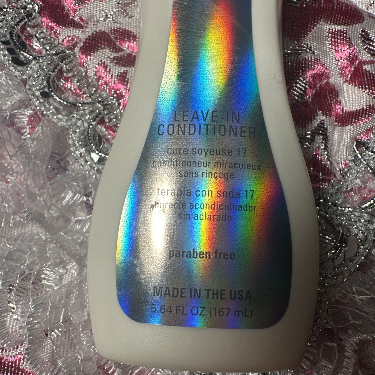 Biosilk Silk Therapy 17 Miracle Leave-in Conditioner NEW Missing cap 5.64 oz