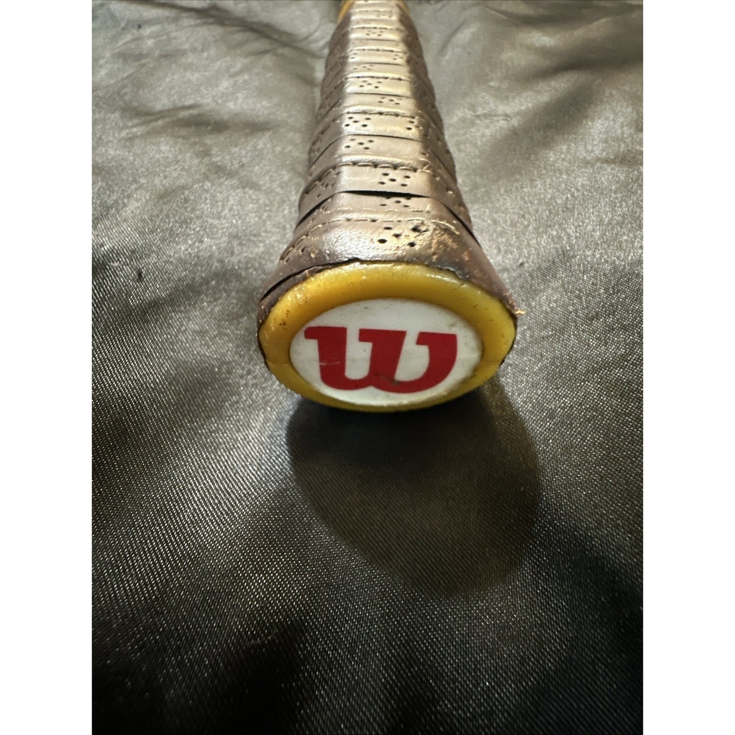 Wilson Vtg Tennis Racket T2000 Leather Handle 4 1/2" Great Condition! 1Z01