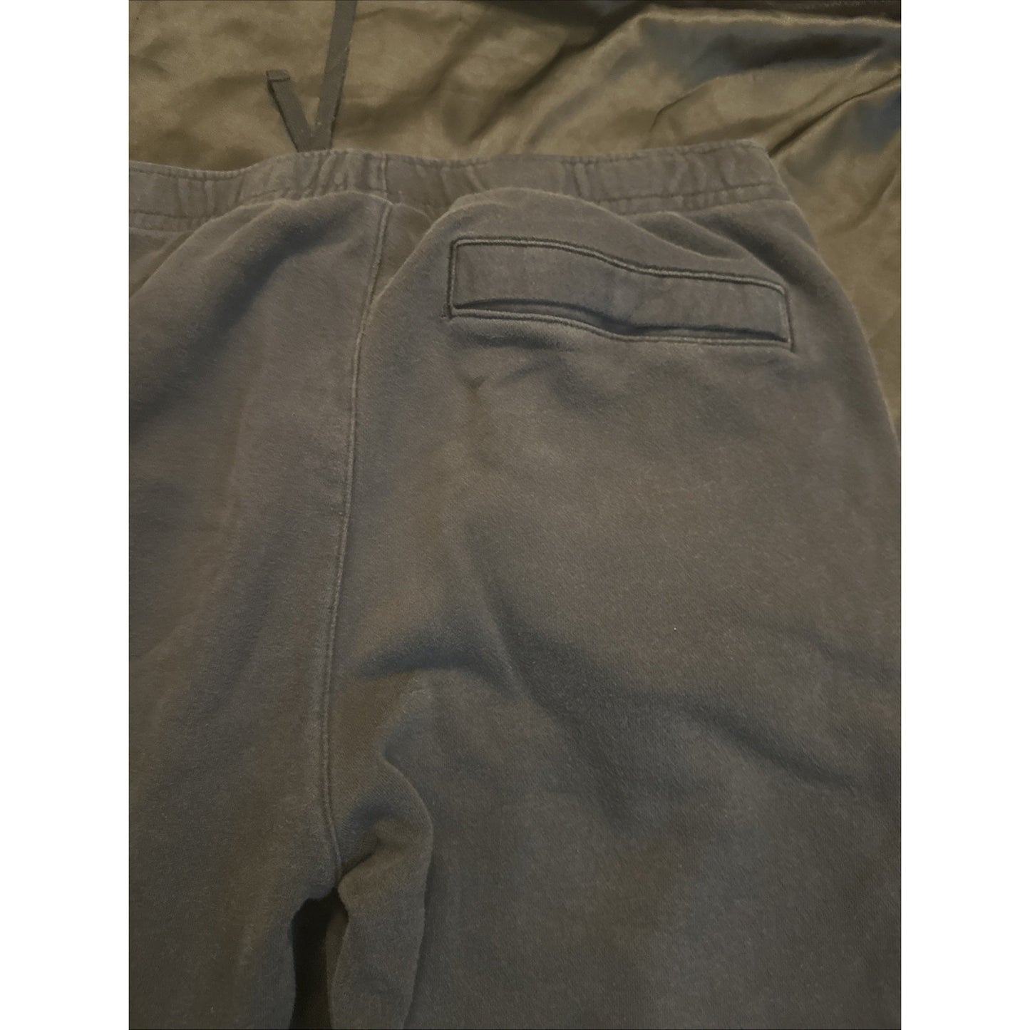 Nike Logo Basic Black Sweatpants Size M Women's Straight Leg Jordan 1C10