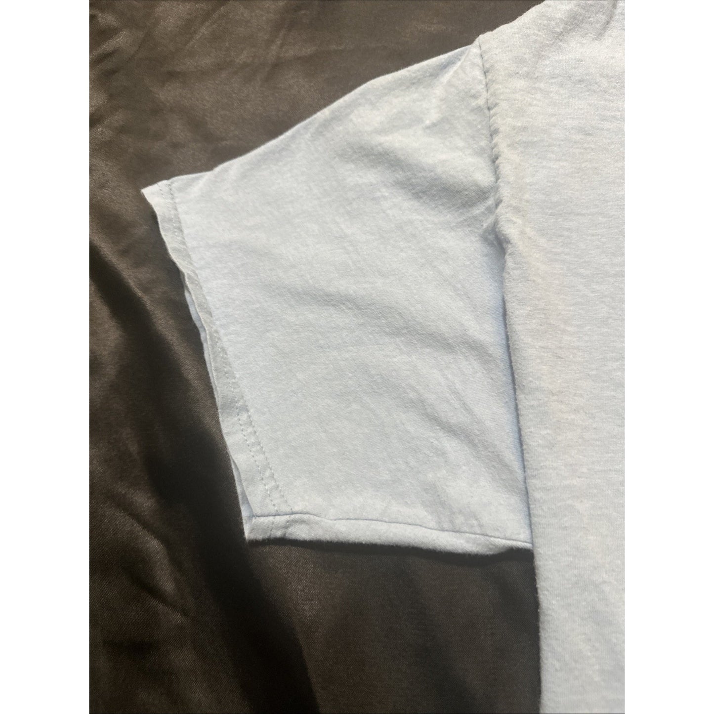 Mister Roger's Neighborhood T Shirt Size M 20" PTP Light Blue Tee 1D09