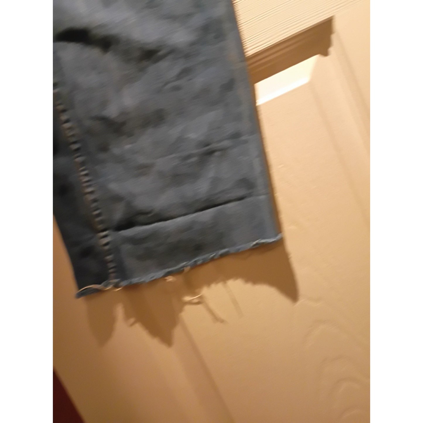 Wrangler Men Denim Straight Blue Vtg Limited Edition Distressed 34x38 C8