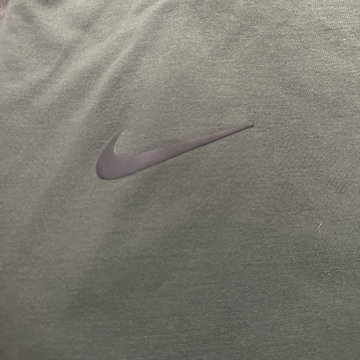 Nike Full Zip Thick Athletic Jacket RARE Mens L 23" Olive Green Zip Pockets 1A12