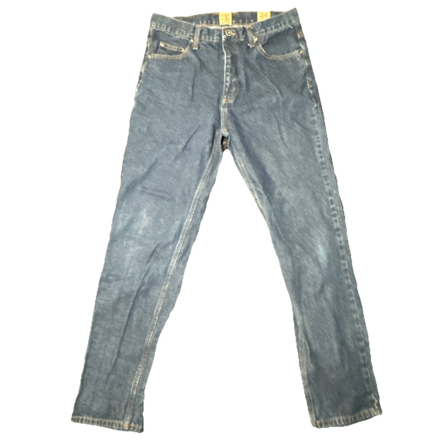 Red Head Brand Bangladesh Blue Denim Jeans Men’s 34x34 Straight Leg 100% Cotton