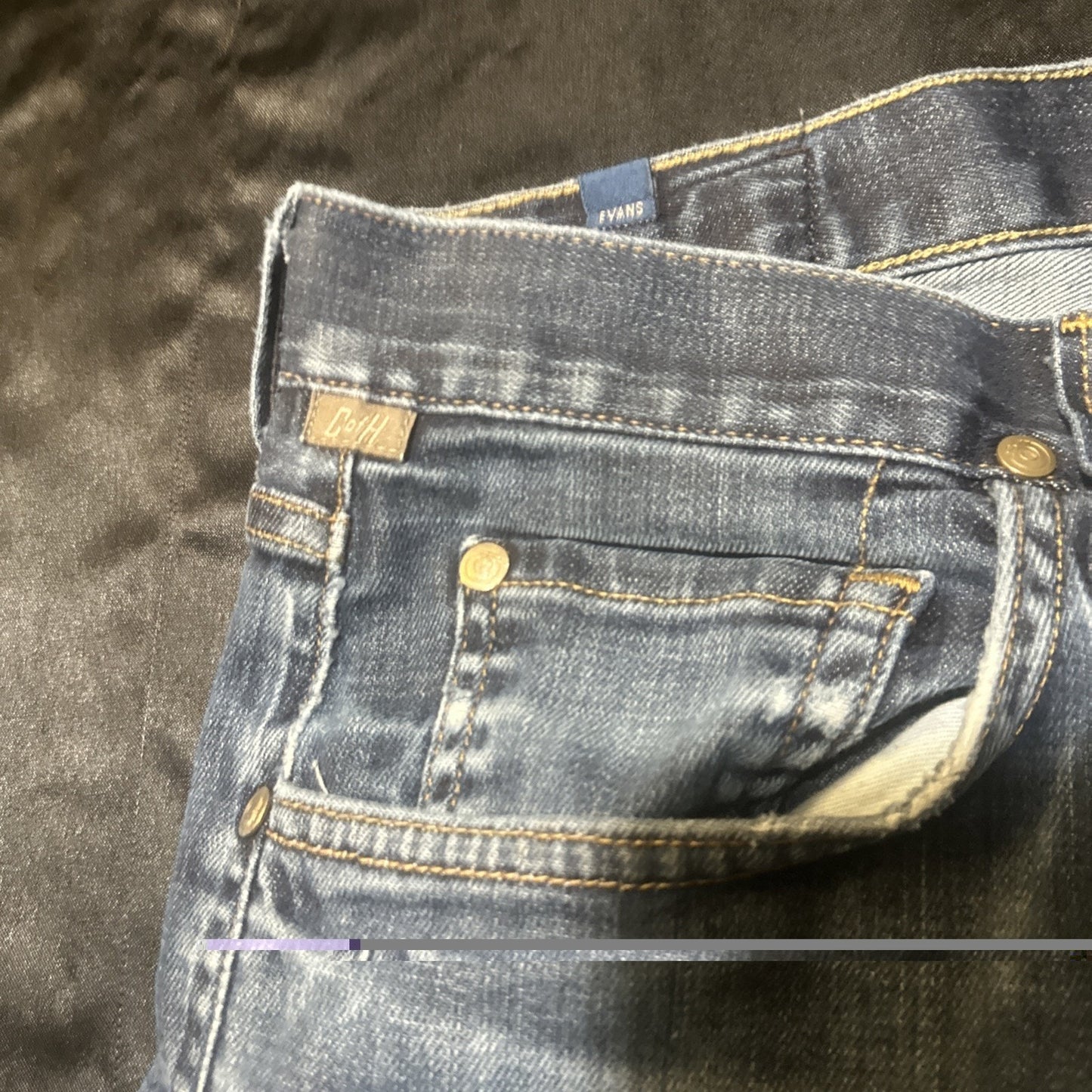 Citizens of Humanity Blue Denim Jeans Evans 34x29 Men’s Straight Leg 30059 USA