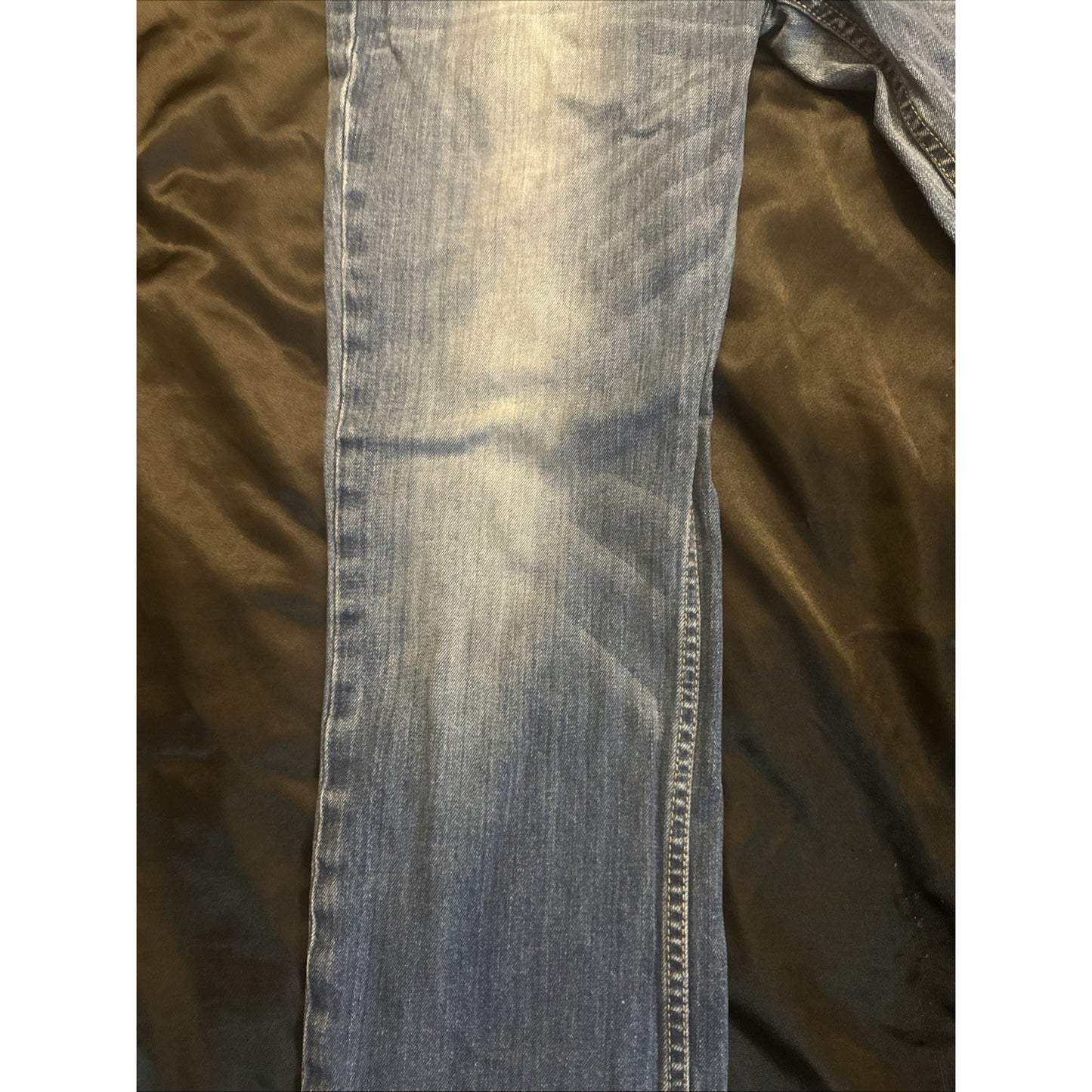 Levi's 511 Blue Denim Jeans Mens 33x32 Straight Leg 1C02