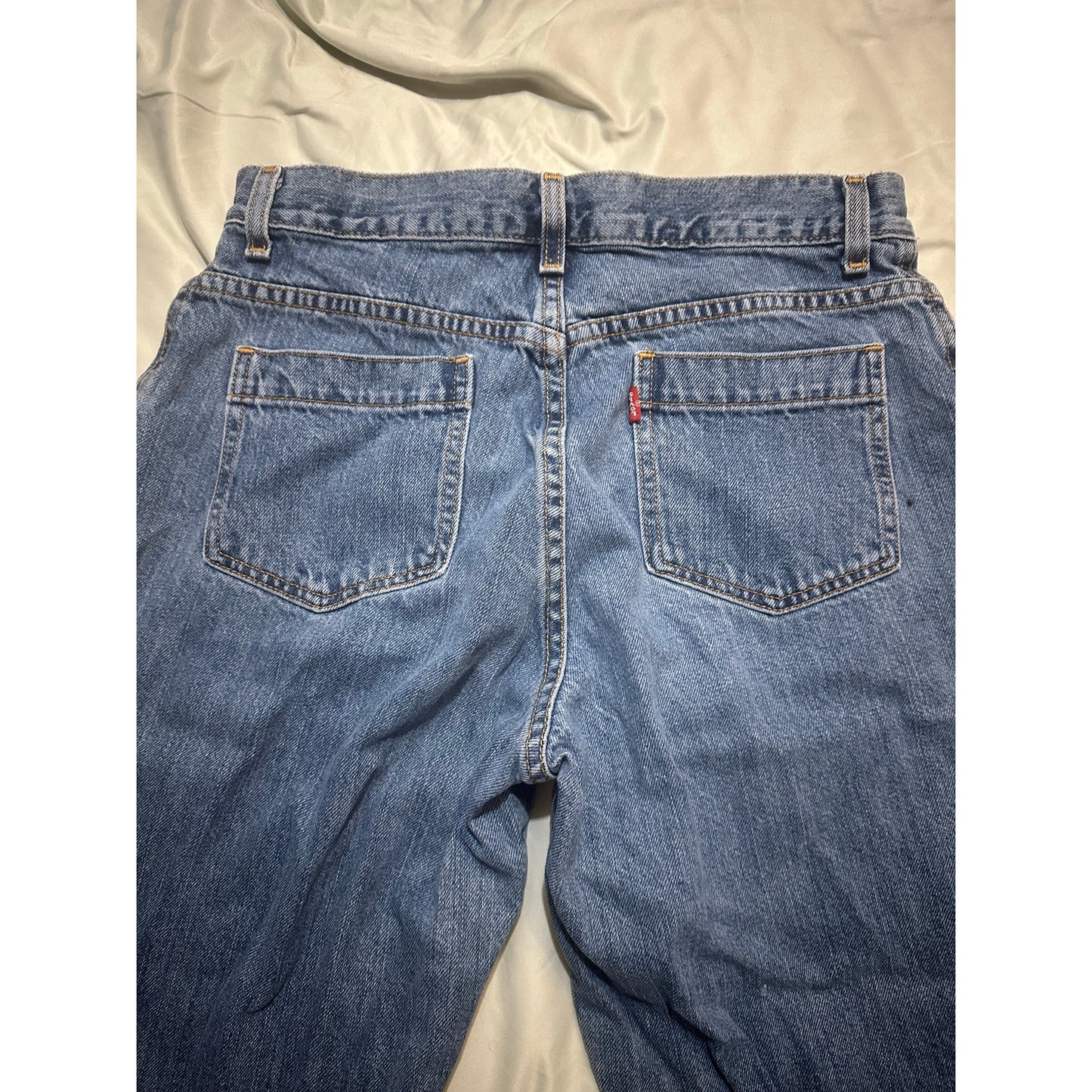 Y2K Levi's Camp Pant Denim Jeans 31x29 Women's Size 12 100% Cotton Mexico Blue