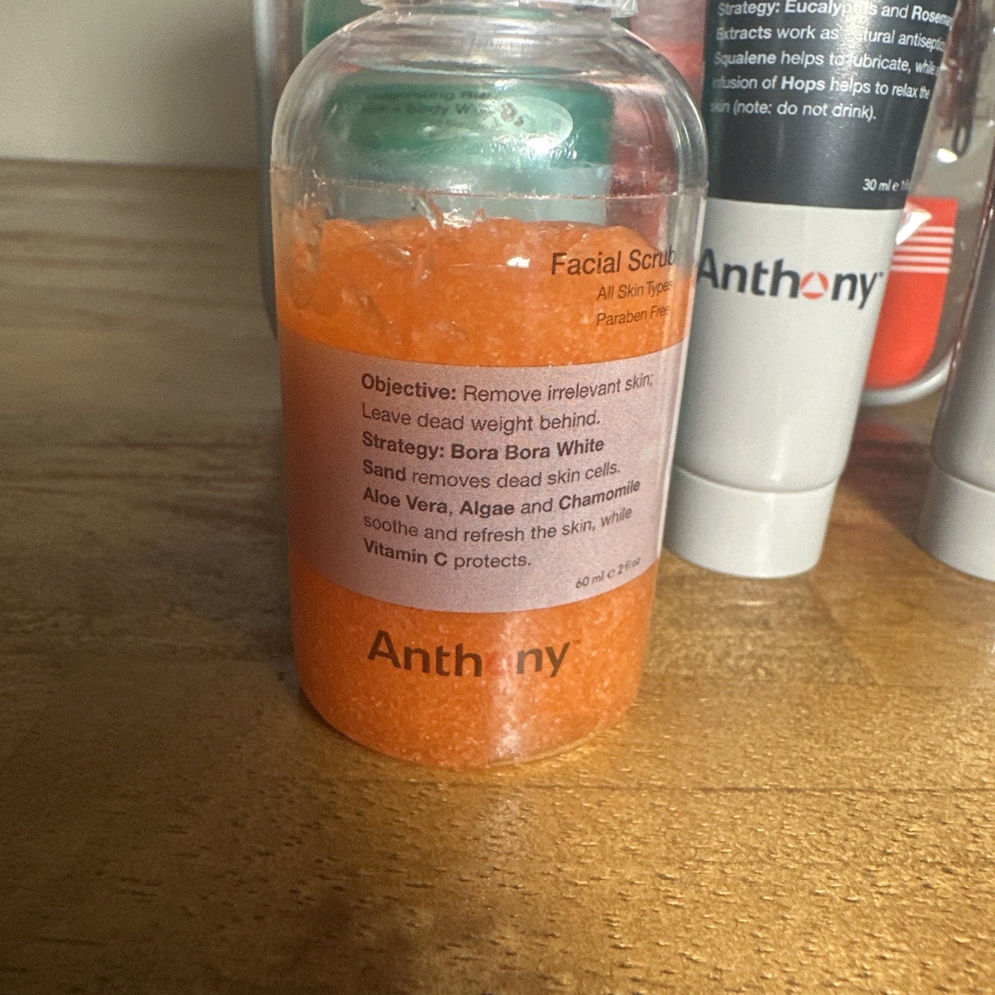 Anthony Fresh 5 - Trial Size Set of 6 - Anthony Soho USA Brand New In Bag RARE